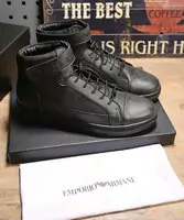 emporio armani ea7 zapatos man nouvelles cuir haut